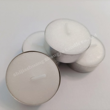 14g Unscented Tea Lights White 10pcs Black Box