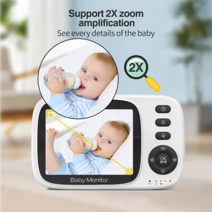 MC632A WiFi Baby Monitor: Audio & Video with Night Vision