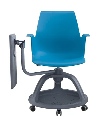High-Quality Student Plastic Chair with Tablet Writing Table for Schools