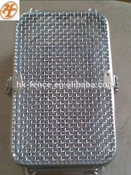 stainless steel high temperature cleaning mesh basket