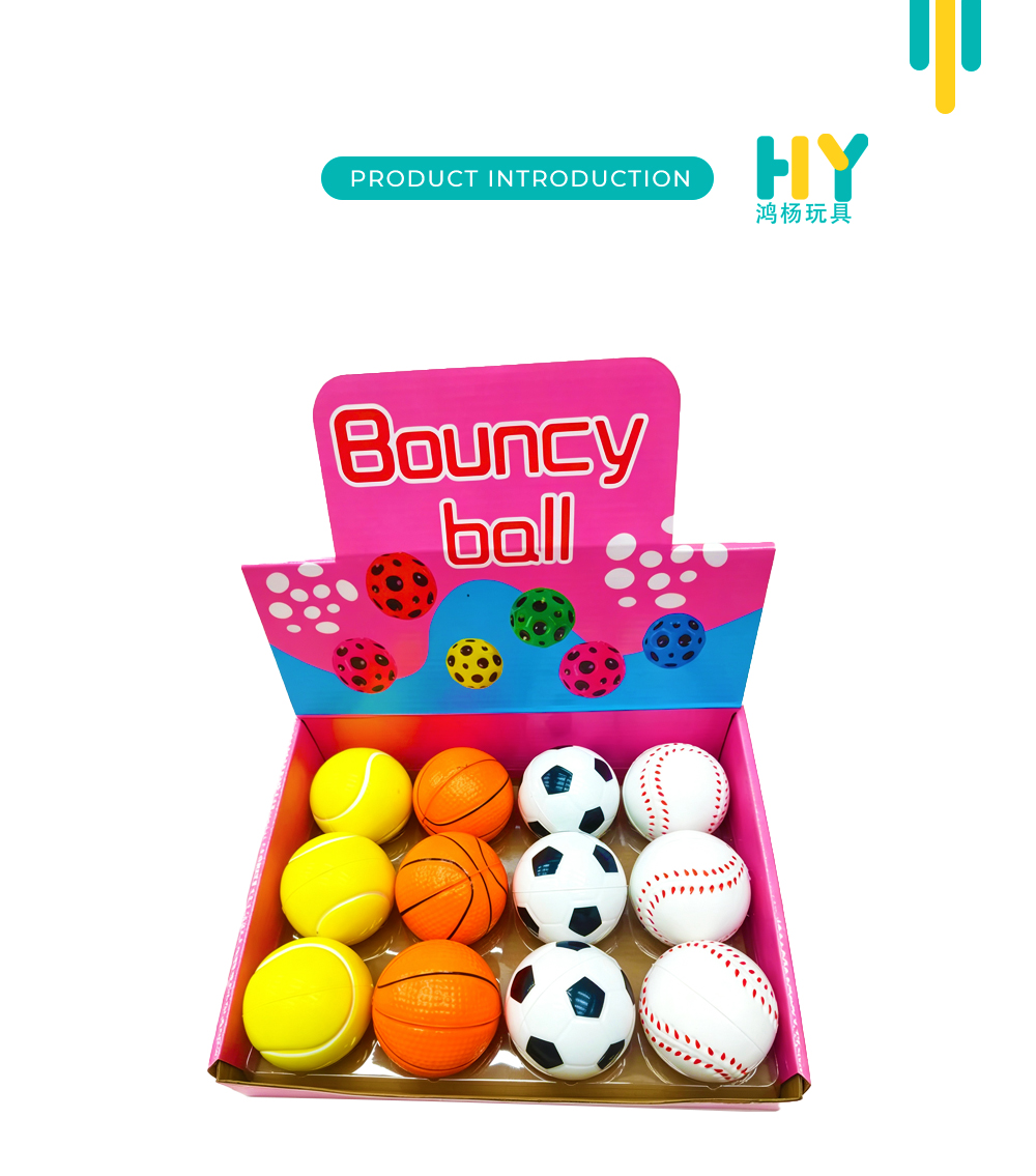 Party Favor PU Bouncy Kids Toy Balls X