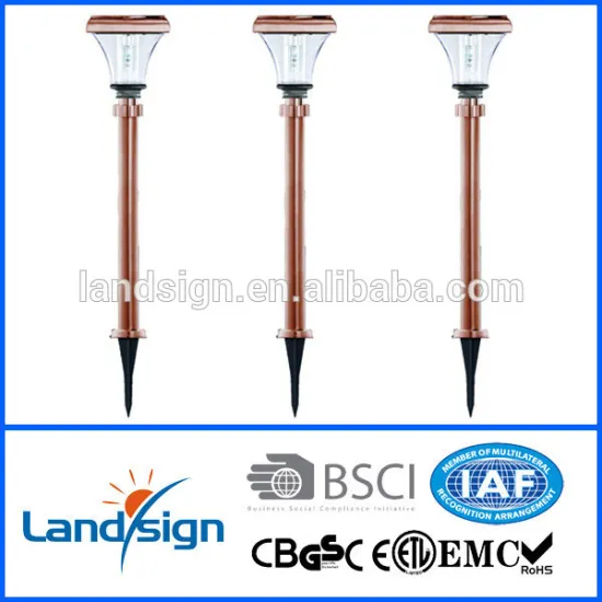 Cixi landsign XLTD-907C china manufacturer garden stainless steel led super bright solar light