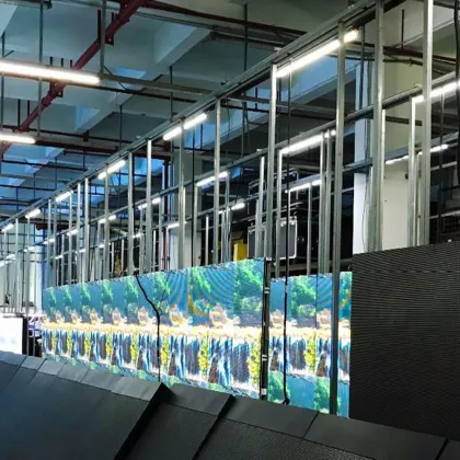 Building Outdoor Projector Screen Led Display Signs