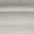 Tessuto beige tinto in filo di cotone lino naturale