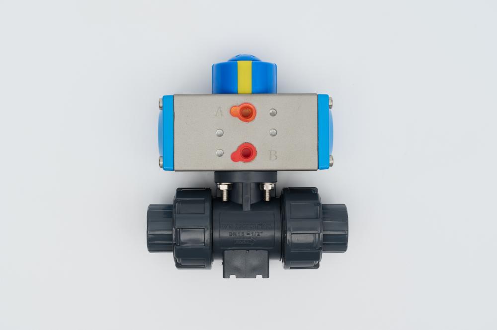 DN15-DN80 Pneumatic PVC ball valve