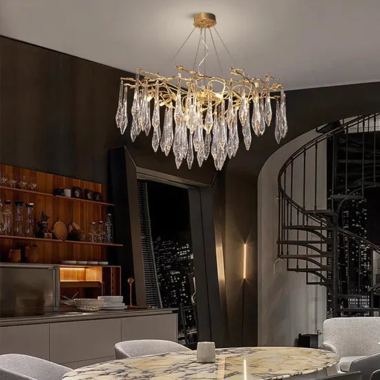 High Quality Modern Luxury Crystal Chandeliers for Bedroom and Living Room
