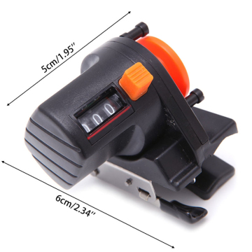 0-999M Portable carp fly Fishing Finder Line Length Counter Tool Depth Gauge Tackle Tester Tools