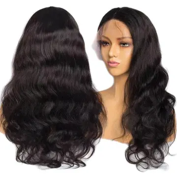 Factory Wholesale 360 34 Inch 40 Long Hair Natural 24 200% Density 1B/30/27 12 Body Wave Lace Frontal Wig