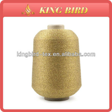 manufacturing metallic yarn for ribbon