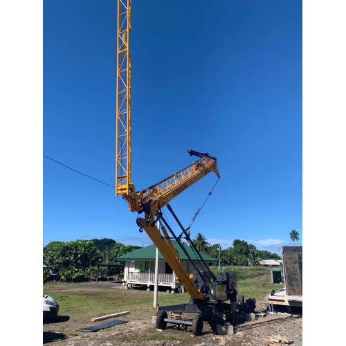 4-тонный мини-самомонтирующийся мобильный башенный кран