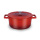 Enameled Cast Iron Dutch Oven Non Stick Bread Baking Pot With Lid Suitable For Bread Baking Use On Gas Electric Oven Red