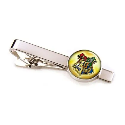 High Quality Harry Potter Silver Tone Tie Bar