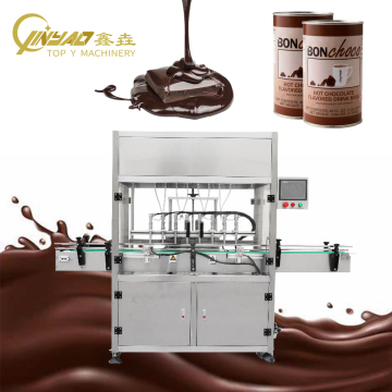 Customizable Automatic Multi-Head Chocolate Jam Filling Machine for Plastic Bottles