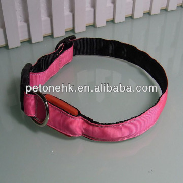 luxury flashing led dog collar