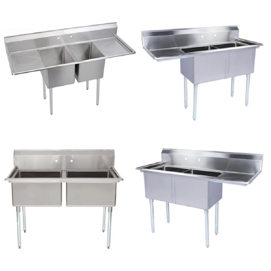 2 compartment sink