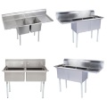 Commercial Two Compartment Utility Sink