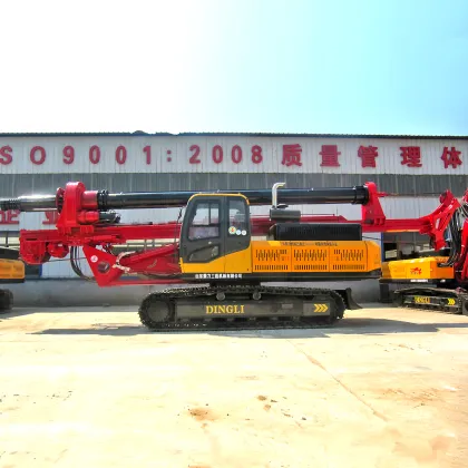 Bridge construction piling rig equipment