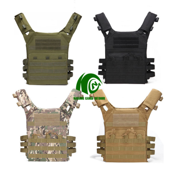 Portador de placas de chaleco táctico para entrenamiento y protección