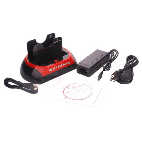 USB2.0 Dual IDE/SATA Hard Drive Docking Station