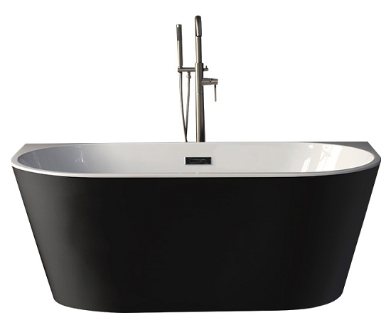 baignoires autoportantes de surface solide acryblack