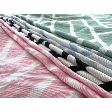 透气的NR Twill Print Fraint用于时尚服装