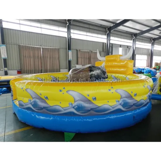 CE Standard Ride Mat Rodeo Riding Machine Inflatable Mechanical Bull for Sale