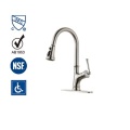 Stainless Steel Brushed Hot and Cold Mixed Faucet