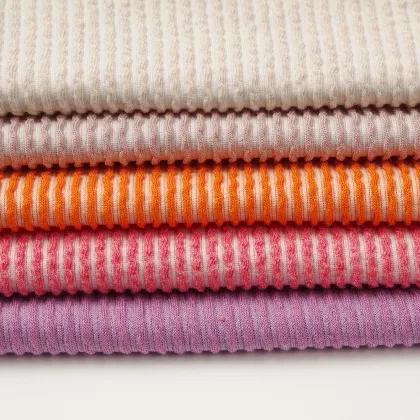 Viscose Polyester Stretch Custom Knit Fabric Bullet Fabric