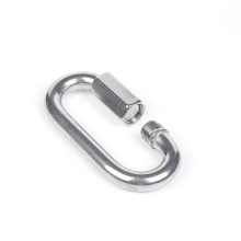 Carabiner hiking eye-shaped slide hook Outdoor stainless steel quick release ring Manufactory