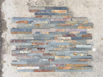 Rusty thinner interlock flagstone