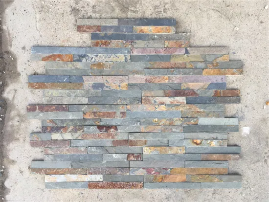 Rusty thinner interlock flagstone