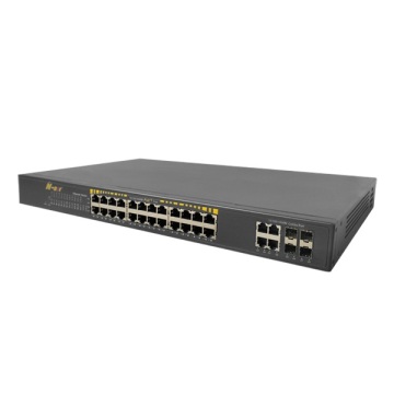 POE + Switch 24 Ports Gigabit Nicht für CCTV verwaltet
