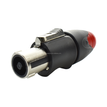 NL4FX OEM Super Speakon Connector 4 Pole Pol Plug Male untuk Kabel Speaker Penguat Daya Audio