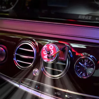 Car Aromatherapy: Enhance Your Driving Experience with Mini Retro Turntable Phonograph Record Player Air Freshener and Diffuser