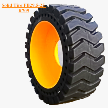 Solid Skid Steer Tire With Rims FB29.5-25 R709