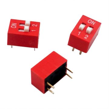 Interruttore di immersione blu rosso resistente con interruttore plug-in-quadrante laterale 2-12p elevato popolarità