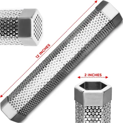 Bbq Accessories Pellet Smoker Tube Stainless Steel Bbq Smoker Box Bbq Smoker Smoking Box