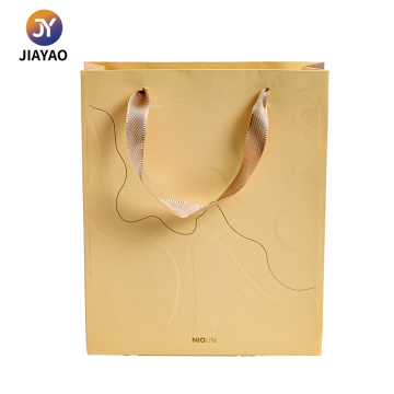 Classic yellow bracelet gift bag