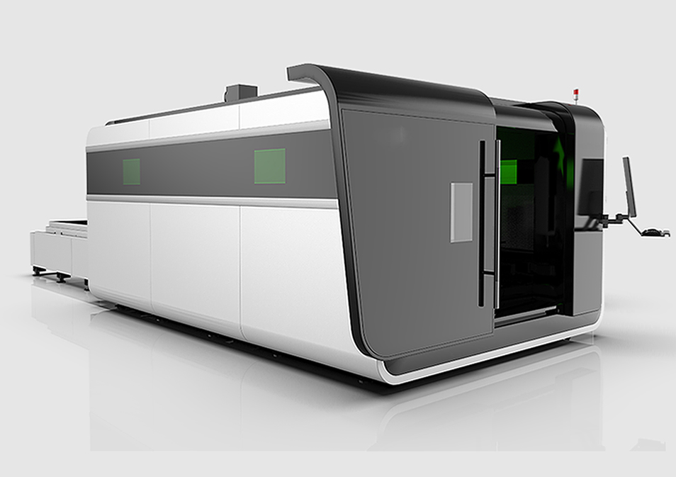 Máquina de corte de metal a laser de fibra CNC