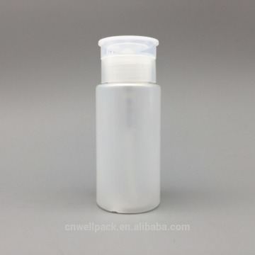 120ml Big Capacity Plastic Empty Nail Polish Bottle Wholesale In China with beautiful cap