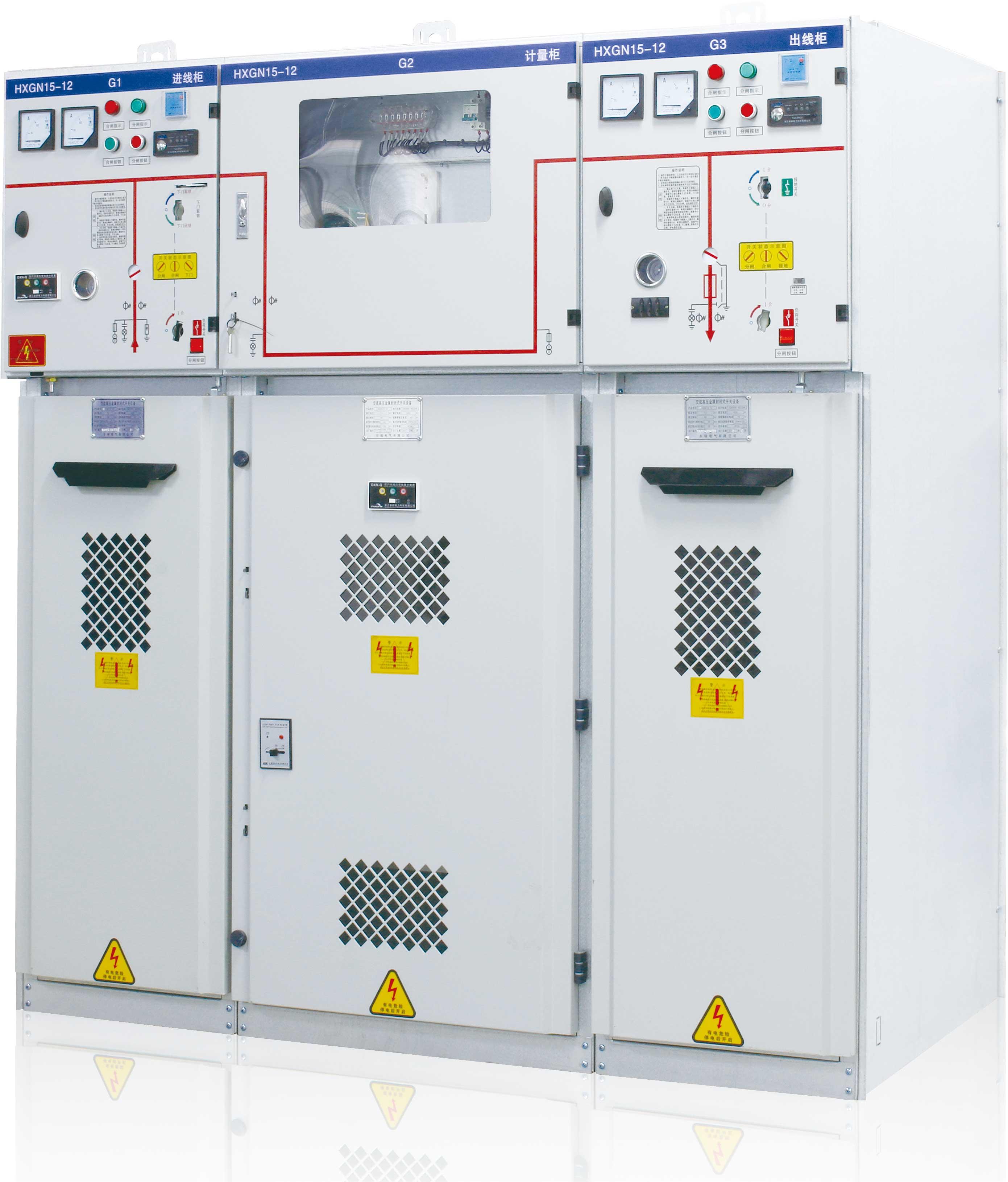 Équipement de commutation de réseau en boucle fermée métallique AC