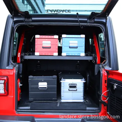 Aluminum Alloy Trunk Storage Shelf for Jeep Wrangler