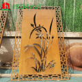 Garden Screen Panels Garden Decorative Corten Steel Pool Fence Factory