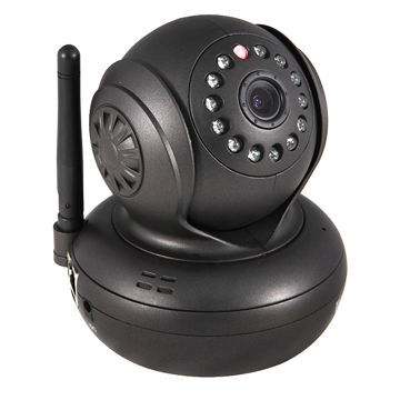 PTZ IP Camera with FTP Upload, H.264 Compression, Pan and Tilt
