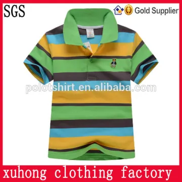 Brand cotton kid polo t shirt
