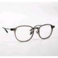 Dark Grey Mens Womens Transparent Glasses Frames