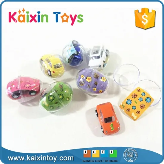 5cm DIY mini pull back car for promotion with stickers