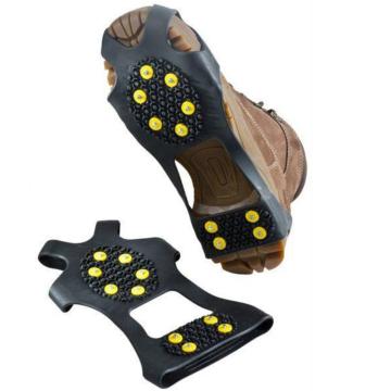 Ice & Snow Grips: Anti-Slip Cleats with 10 Steel Studs