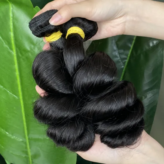 Top Quality 100% Human Hair Loose Wave Bundles - Wholesale Prices