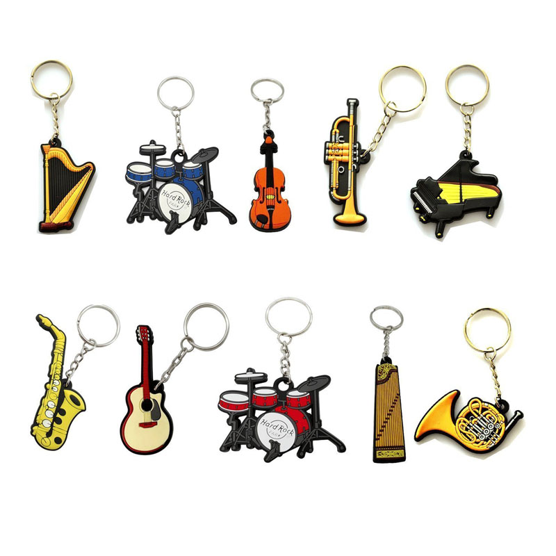 Musical Instrument Keychain